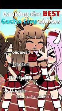 Ranking Top 5 Gacha Live Videos #gacha #gachaclub #gachalife