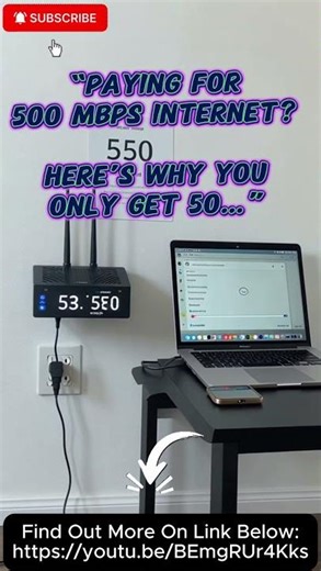 Paying for 500 Mbps WiFi Plan? Here’s Why You Only Get 50…
