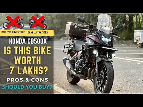 Honda CB500X Long Term (10000 kms) Ownership Review | Is it Better than KTM Adventure 390 ?