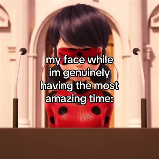 guys im not sad that’s just my resting face #foryou #miraculousseason5 #miraculous #marinette #adrienette