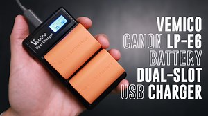 Watch Unboxing / Overview&colon; Vemico Canon LP-E6 Camera Battery on Amazon Live