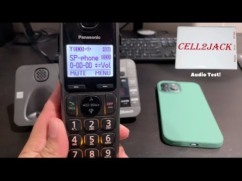 Cell2Jack Audio Test!