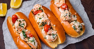 Shrimp Scampi Rolls