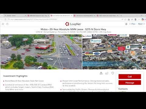 How I quickly find good deals on LoopNet! fast!