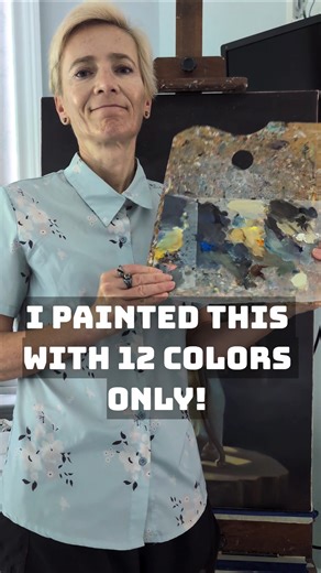 Painting the Idea You Haven't Seen 🫟😁 #bestartchannel #oilpainting #beginnerarttips