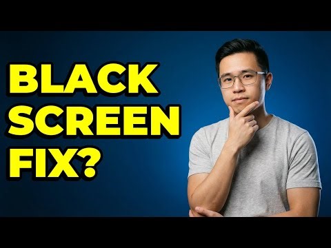 Will a Second Monitor Help Diagnose Black Screen?
