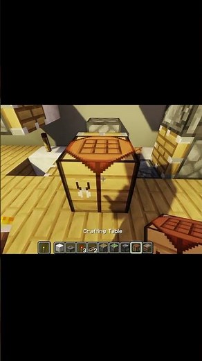 Automatic block changer machine l #minecraft #craft #shorts #gaming #build