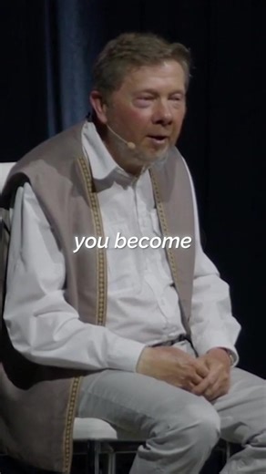 The belief that comfort will bring lasting happiness fades once nothing challenges you anymore. Without challenge, awareness slowly falls asleep. Watch the full video on YouTube: https://youtu.be/8PdDwgX0K58 | Eckhart Tolle