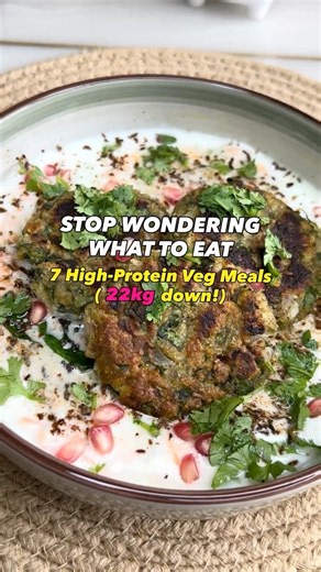 7 Days of High-Protein Vegetarian Meals for Weight Loss | This is What 100gm of Protein Looks Like