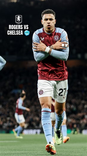 The coldest of finishes from Morgan Rogers against Chelsea 🥶 | Aston Villa FC