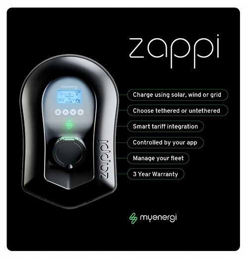 zappi EV Charger | 7kW & 22kW Home charger | myenergi