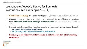 New Breakthroughs in Cognitive Neuropsychological Assessment