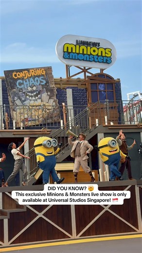 ONLY IN SINGAPORE: Minions & Monsters live show at Universal Studios Singapore (Episode 763)