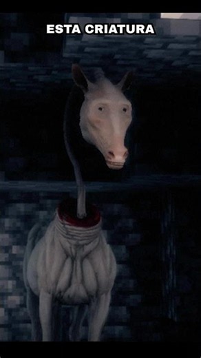 💀THE LONG HORSE ESTÁ EN TU MINECRAFT! CUIDADO! #minecraft #minecraftshorts #terrorminecraft