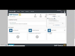 Concur Training - How to Set up a Delegate