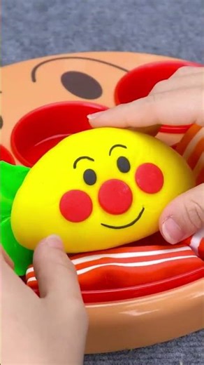 アンパンマンの顔のランチプレート#asmr #toys #anpanman #shorts