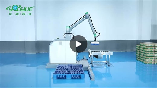 #collaborativerobot #cobot #palletizing #automation #industrialautomation #smartfactory #endofline #packagingautomation #robotics #manufacturing #factoryautomation #logisticsautomation #industry40… | Belinda YOUYUE Collaborative palletizing robot