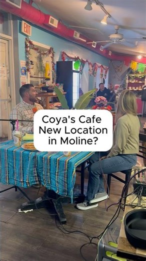Go check out Coya’s Cafe in Moline before they move to their new location!