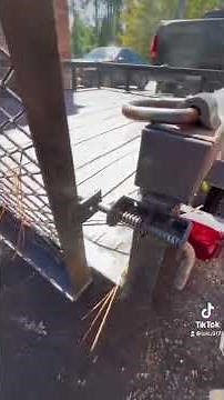 Trailer gate latch repair