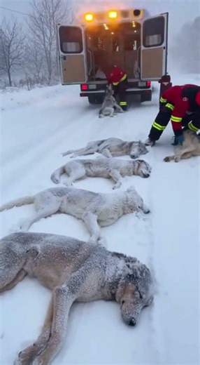 Caught on Camera: Incredible Rescue During Heavy Snowfall #Rescue #RealRescue #RescueTeam #Emergency
