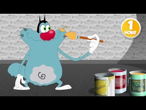 Oggy in Color | OGGY TV | 1 Hour Compilation | New Episodes in HD