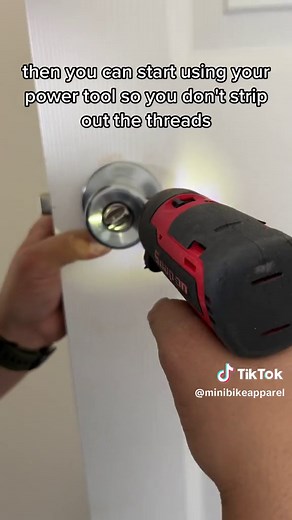 How to Install a Doorknob in a New Blank Door