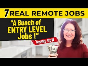 7 Real Remote Jobs Hiring Now: Entry Level, Intake/Scheduling, HR & More