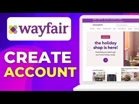 How To Create Wayfair Account