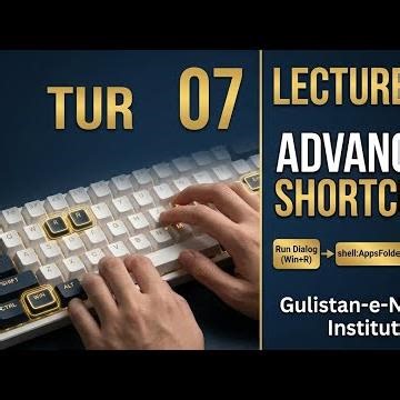 ​Lec 07: How to Create Desktop Shortcuts Using Shell:AppsFolder (Advanced Method) | Computer Course