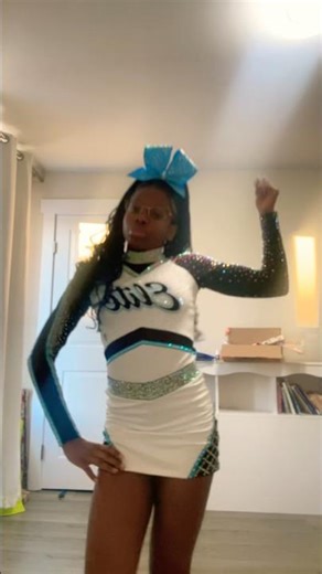 It’s about to go down! ⚡ Cheer transition | All Star Cheer #CheerTransition #CheerTok #dance