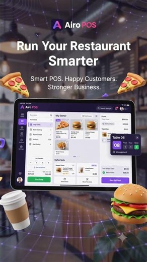 The Smart Restaurant POS That Makes Orders, Kitchen & Staff Easy