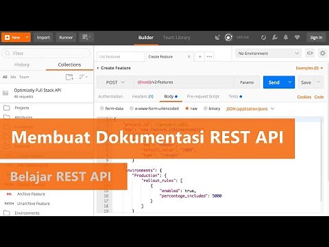 Cara Membuat Dokumentasi REST API dengan Aplikasi Postman