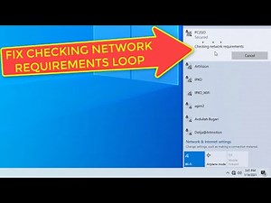 How to Fix Checking Network Requirements Loop Error on Windows 10 2021 Guide