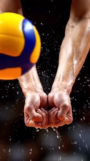 Realistic Volleyball Match Animation | Powerful Spikes & Team Play
