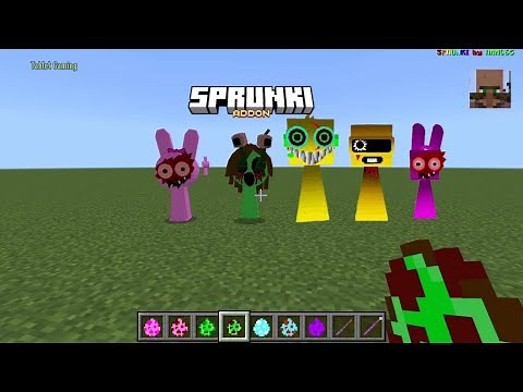 SPRUNKI 3D Mod Addon Gets MASSIVE Update in Minecraft 2025!