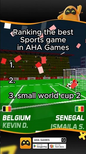 The top 3 absolute best sports games on AHA Games to play instantly on your Android device!