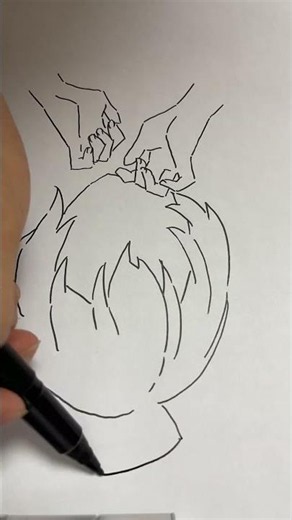 一発書きしてみた【オリジナル】