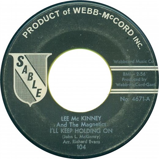 Lee McKinney &  The Magnetics - I'll Keep Holding On