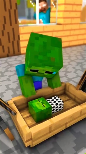 Minecraft Animation 105 #shorts #minecraft #minecraftrun #animation