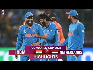 India Vs Netherlands 2023 World Cup Highlights