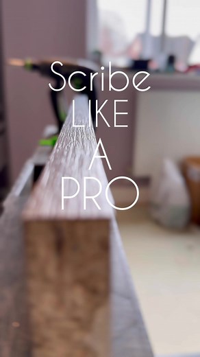 Scribe like a PRO, take your scribe game to the next level, beginner? No problem, DIY great…. U-Scribe jig will aid you in getting better results. Its simple. Effective. Efficient and consistent, the simple and smart way to scribe on cabinets and more #uscribejig #scribe #diy #woodwork #kitchens #carpenter #joinery #joiner #tools #toolsofthetrade #bosch #makita #dewalt #festool #milwaukee #cabinet #cabinets #diytools #professionaltools #worksmart #wardrobe #wardrobes #interiors #mediawall #stora