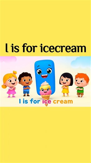 I for Ice Cream Song 🍦 | ABC Phonics Letter I | Kids Learning