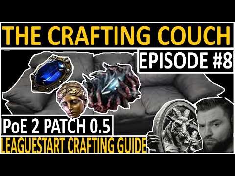 Jewel Crafting “Hack” & 1 Divine Profit Every 15 Seconds | PoE 2 0.5 | Crafting Couch Episode #8