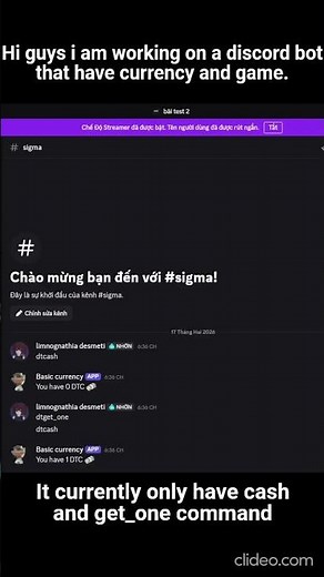First day of bot developing #discord #discordbot #developer