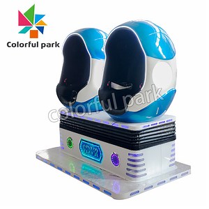 [Hot Item] Cinema 9d Vr Virtual Reality Capsule Roller Coaster Game Vr Glasses 9d Egg Chair Game Machine