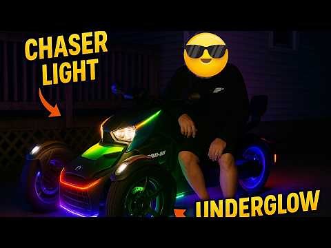 Step by step LED Setup for Can-Am Ryker! Chaser Lights + Underglow = INSANE GLOW UP!
