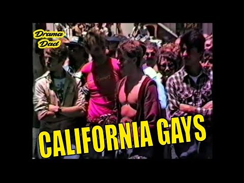 1982 Gay Pride Parade 🌈💙 BONUS Footage 🌈💙 San Francisco, CA