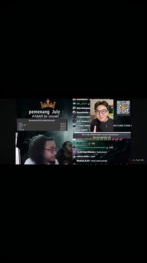 Brandospydr on Instagram: "tutorial menjauhkan tangan dari streamdeck😹 #jomok #rezaauditore #saweria clip kiriman @fajar_suryo25"