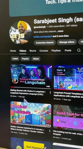 Langchain full course 🚀 🤯 #ai #coding