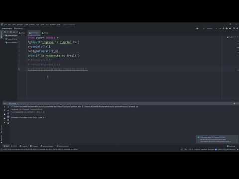 INTEGRALES CON PYTHON |DEFINIDA E INDEFINIDAS|